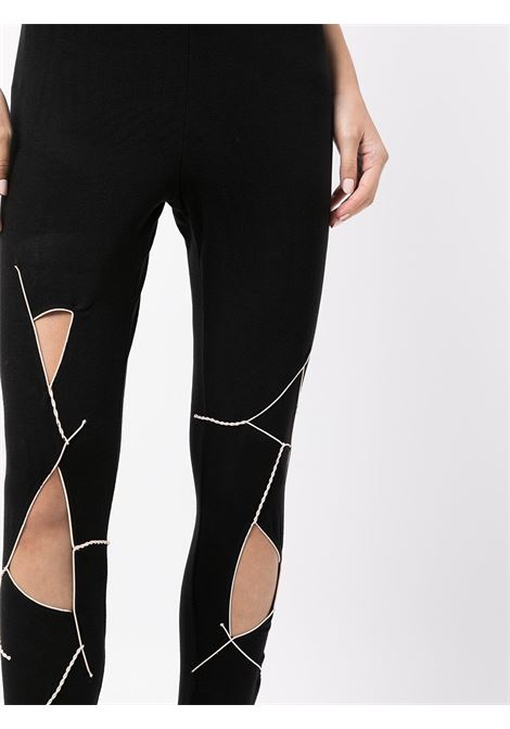 leggins con buchi YOHJI YAMAMOTO | Leggings | FX-P26-9001